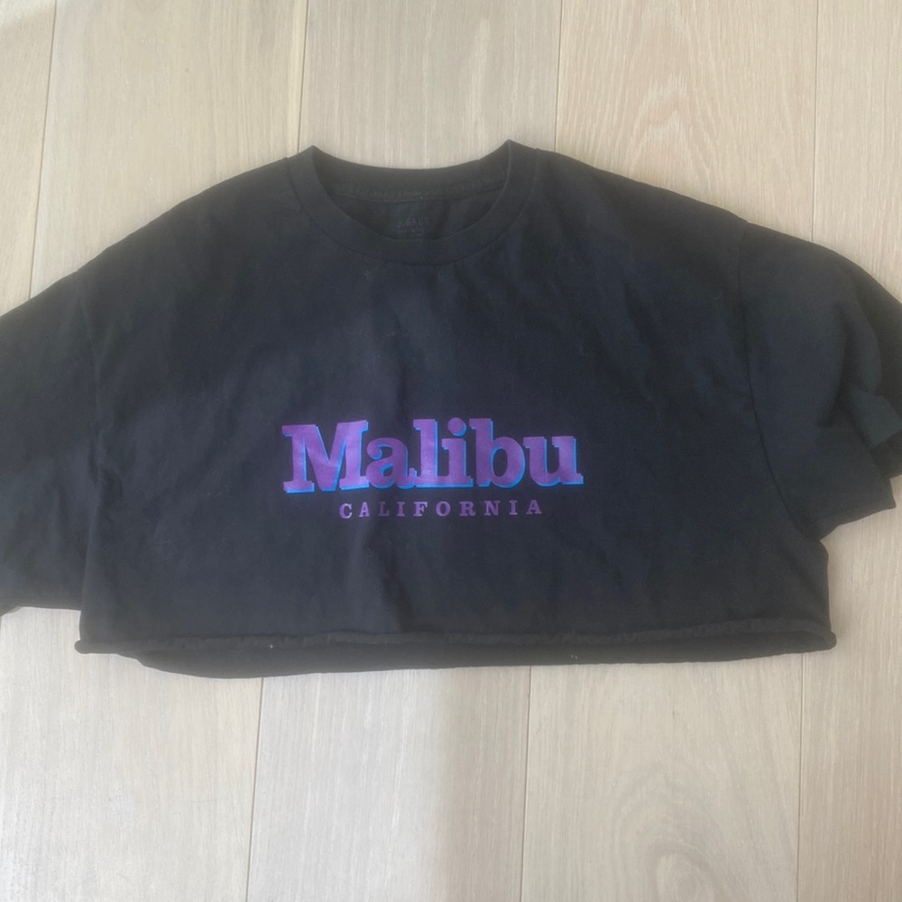 Malibu brandy crop top